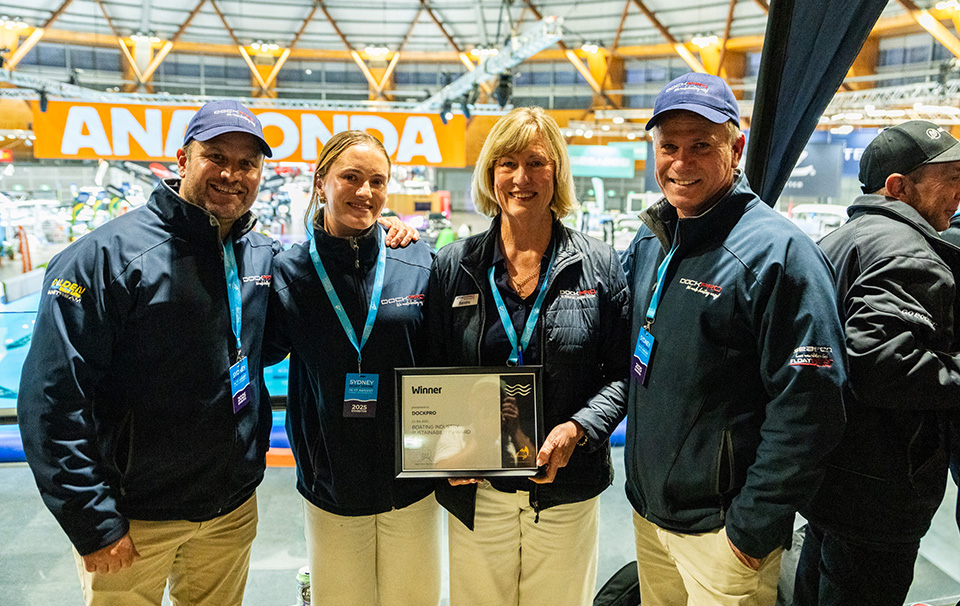 Sustainability award winners Dockpro