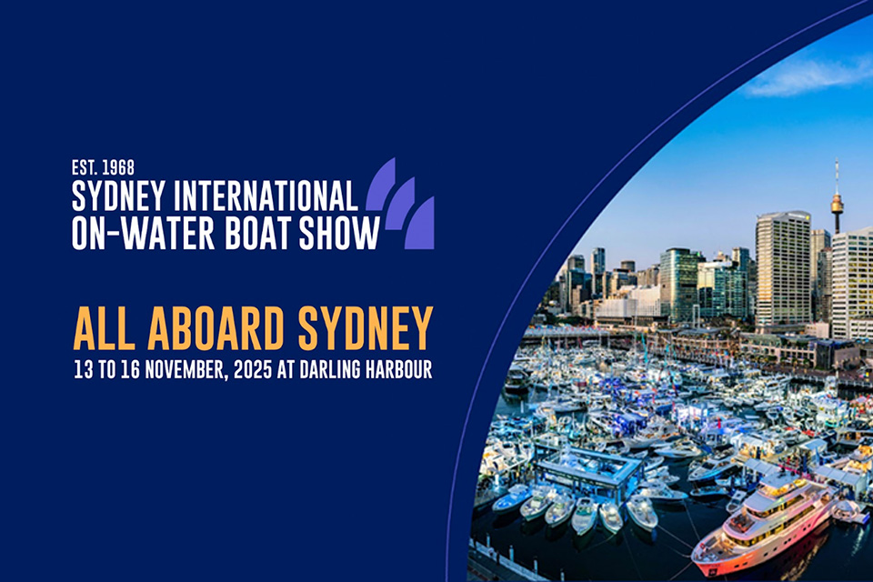 Sydney on water boat show 2025